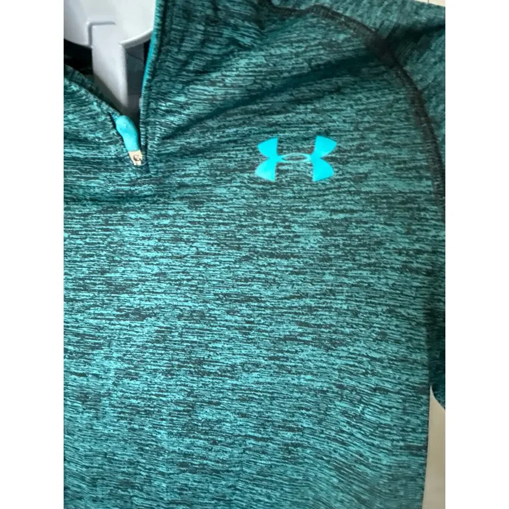 Under Armour Blue‎ Quarter-Zip Sweatshirt Youth Medium